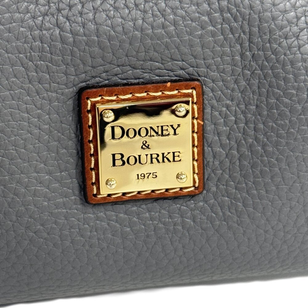 Dooney & Bourke Leather Satchel Small Flynn Bag - Picture 4 of 7